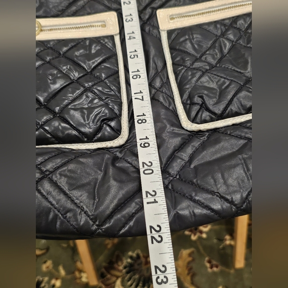 Coach Poppy Ski Bunny Glam Tote w/o tag, Sz Lg, GUC - Picture 5 of 8